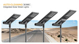 SOLAR STREET LIGHTING-SELF CLEANING