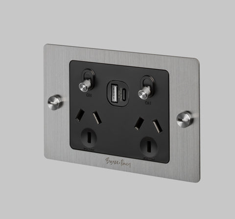 Buster+Punch Power Point GPO+USB+USB C