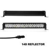 LIGHT BAR-Dual Row-8, 14, 22, 32, 42 & 52 Inch
