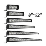 LIGHT BAR-Dual Row-8, 14, 22, 32, 42 & 52 Inch