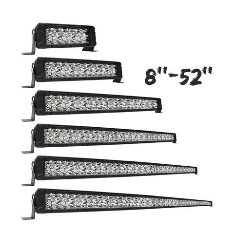 LIGHT BAR-Dual Row-8, 14, 22, 32, 42 & 52 Inch