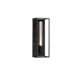 Caged Wall Light Large New Black Marble