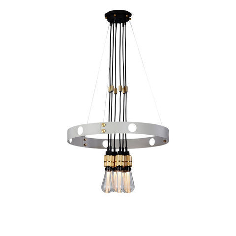 Buster+Punch Hero Chandelier Cross Knurl