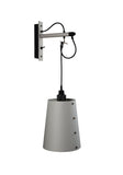 Hooked Wall Lights Large - Stone  Smoked Bronze