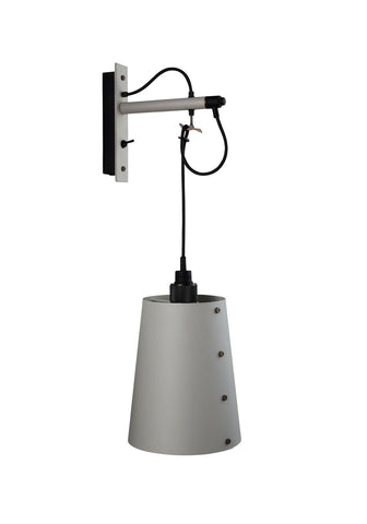Hooked Wall Lights Large - Stone  Smoked Bronze